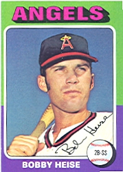 1975 Topps Baseball Cards      441     Bobby Heise